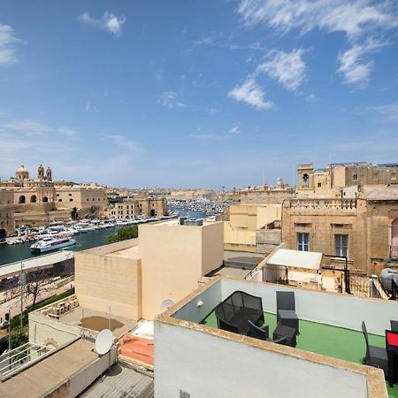 Traditional & Modern Maltese Townhouse - Rooftop Terrace And Sea Views, Close To Birgu Waterfront Cospicua Exterior foto