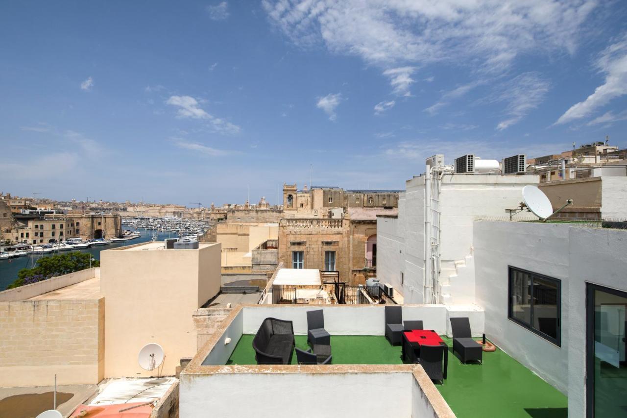 Traditional & Modern Maltese Townhouse - Rooftop Terrace And Sea Views, Close To Birgu Waterfront Cospicua Exterior foto